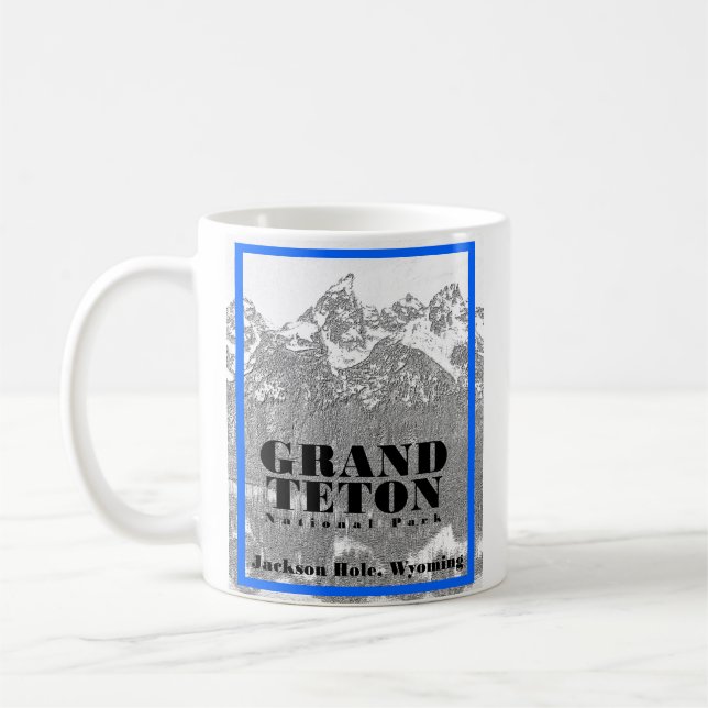 Grand Teton Nationalpark Tasse (Links)