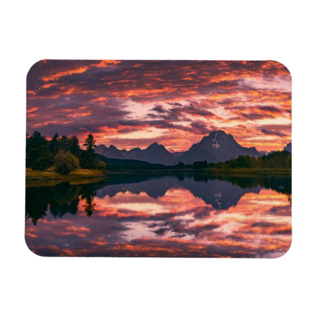 Grand Teton Nationalpark, Wyoming Magnet (Horizontal)