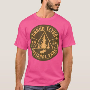 Grand Teton Nationalpark Wyoming Moose Wandern T-Shirt