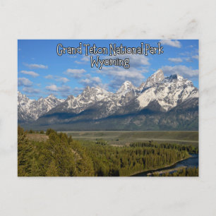 Grand Teton Nationalpark Wyoming Postcard Postkarte
