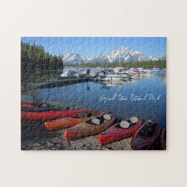 Grand Teton Nationalpark Wyoming Puzzle (Horizontal)