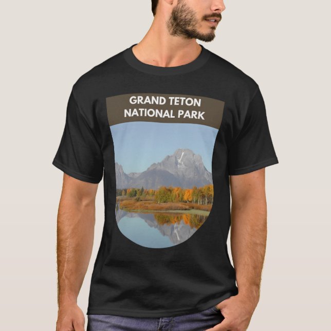 Grand Teton Nationalpark - Wyoming T-Shirt (Vorderseite)