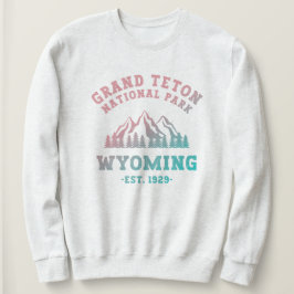 Grand Teton Nationalpark Wyoming USA Gradient Sweatshirt