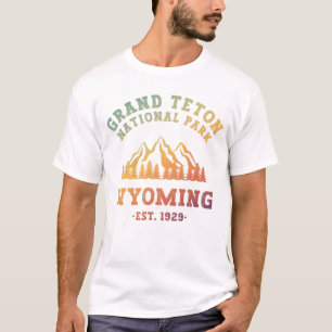 Grand Teton Nationalpark Wyoming USA Gradient T-Shirt