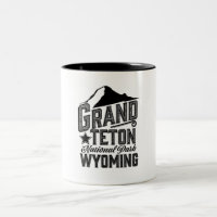 Grand Teton Nationalpark, Wyoming Vintage Poster