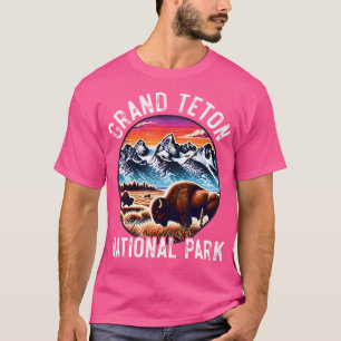 Grand Teton Nationalpark Wyoming Wandern T-Shirt