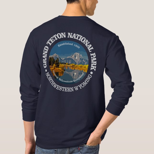 Grand Teton NP T-Shirt (Rückseite)