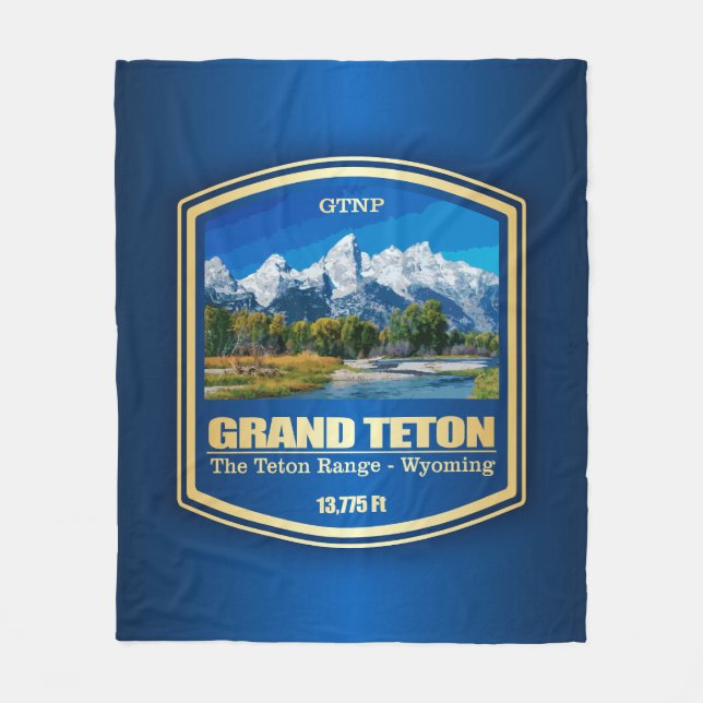 Grand Teton (PF) Fleecedecke (Vorderseite)