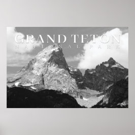 Grand Teton Poster, Nationalpark Print Poster