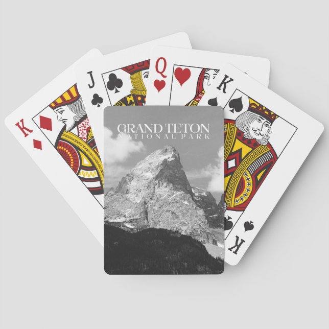 Grand Teton Spielkarten, Nationalpark Deck Spielkarten (Rückseite)