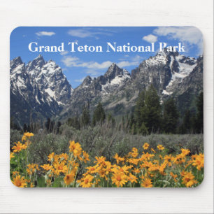 Grand Teton Springtime Souvenir Foto Mousepad