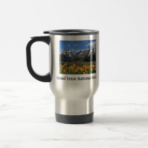 Grand Teton Springtime Souvenir Foto Reisebecher