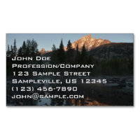 Grand Teton Sunrise in Cottonwood Creek