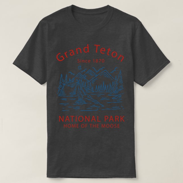 Grand Teton T-Shirt (Design vorne)