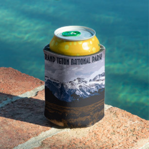 Grand Teton Vintag Foto Dosenkühler