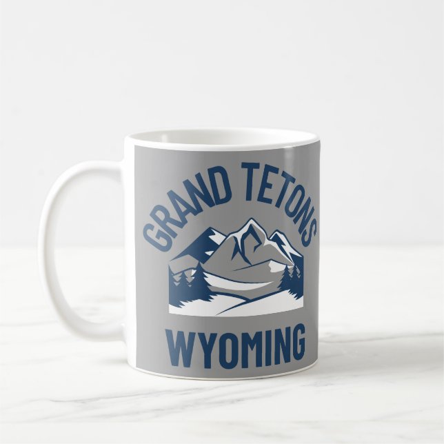 Grand Teton Wyoming Kaffeetasse (Links)