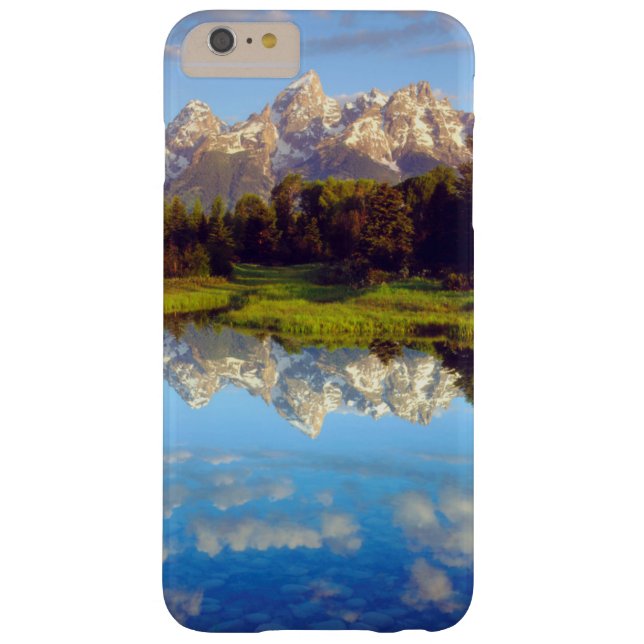 Grand Tetons, die im Fluss Snake reflektieren Case-Mate iPhone Hülle (Rückseite)