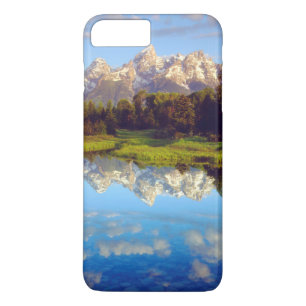 Grand Tetons, die im Fluss Snake reflektieren iPhone 8 Plus/7 Plus Hülle