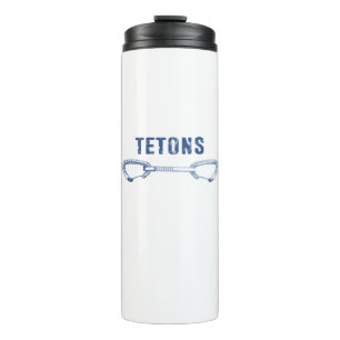 Grand Tetons Klettern Quickziehung Thermosbecher