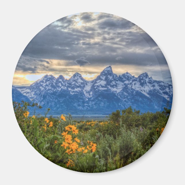 Grand Tetons Magnet (Vorne)