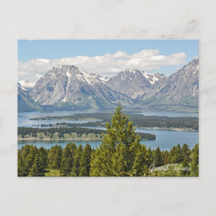 Grand Tetons Nationalpark 2017 Kalender Postkarte