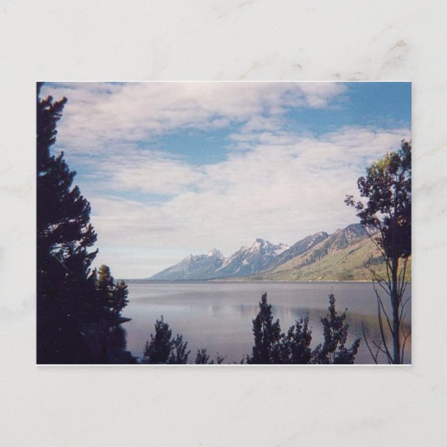 Grand Tetons Nationalpark Postkarte (Vorderseite)