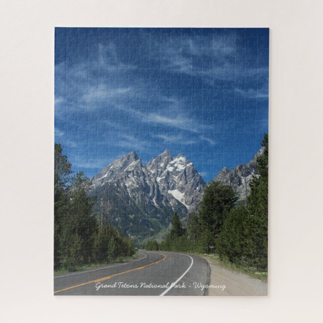 Grand Tetons Nationalpark Puzzle (Vertikal)