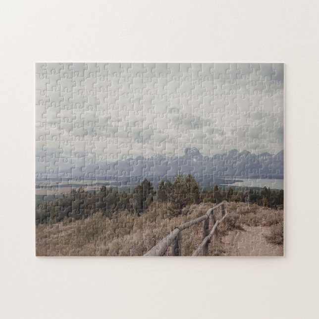 Grand Tetons Wyoming Dreamy Puzzle (Horizontal)