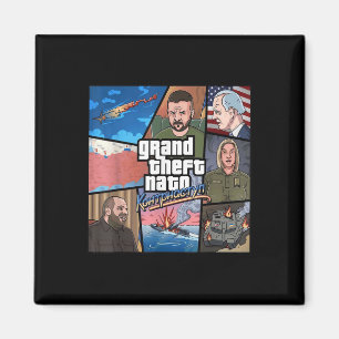 Grand Theft Nato Ukraine Gegenwind Magnet