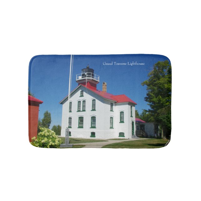 Grand Traverse Lighthouse bathmat Badematte (Vorderseite)
