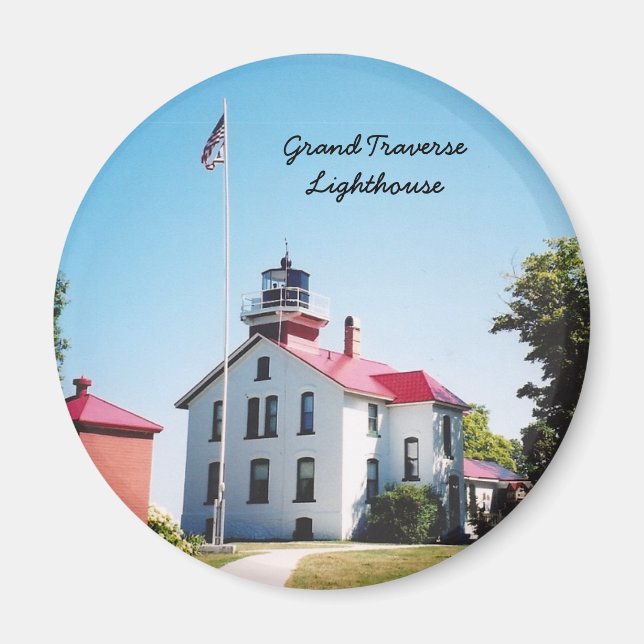 Grand Traverse Lighthouse Magnet (Vorne)