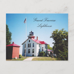 Grand Traverse Lighthouse Postkarte