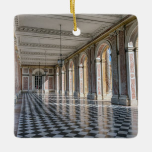 Grand Trianon-Peristyl im Schloss Versailles Keramikornament