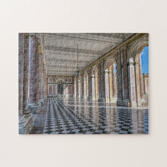 Grand Trianon Peristyle im Schloss Versailles Puzzle (Horizontal)