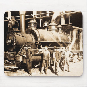 Grand Trunk Railroad Werkstatt & Mannschaft - Vin Mousepad