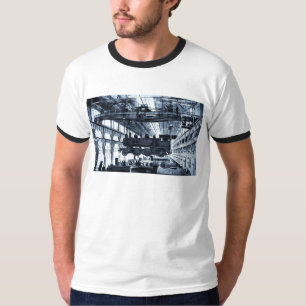 Grand Trunk Railroad Werkstätten um 1910 - Cyanoty T-Shirt