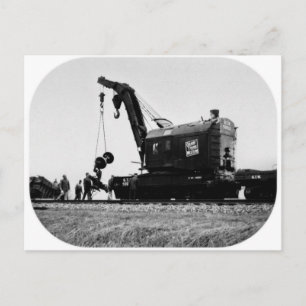 Grand Trunk Western Kran # 50032 Postkarte