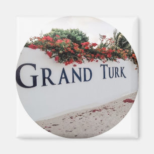 Grand Turk Beach Magnet
