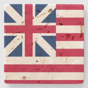 Grand Union, 1. USA-Flag der Kolonien Steinuntersetzer