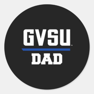 Grand Valley Gvsu Lakers Vater Runder Aufkleber