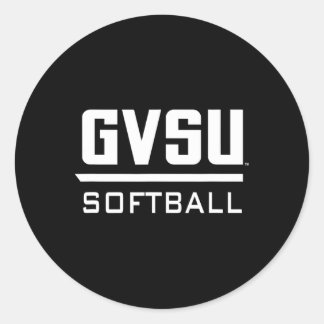 Grand Valley State University Gvsu Softll Apparel  Runder Aufkleber
