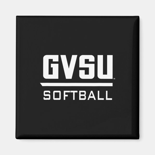 Grand Valley State University Gvsu Softll Bekleidu Magnet (Vorne)