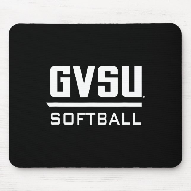 Grand Valley State University Gvsu Softll Bekleidu Mousepad (Vorne)