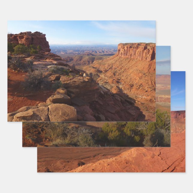 Grand View Point im Canyonlands National Park Geschenkpapier Set (Set)
