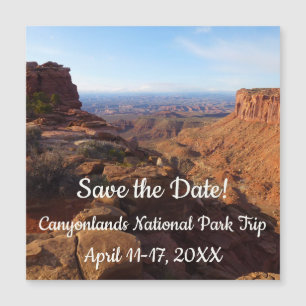 Grand View Point im Canyonlands National Park Magnetkarte