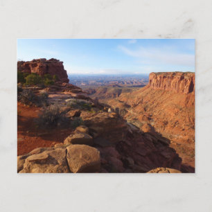 Grand View Point im Canyonlands National Park Postkarte