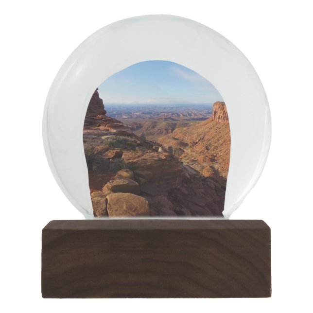 Grand View Point im Canyonlands National Park Schneekugel (Vorderseite)