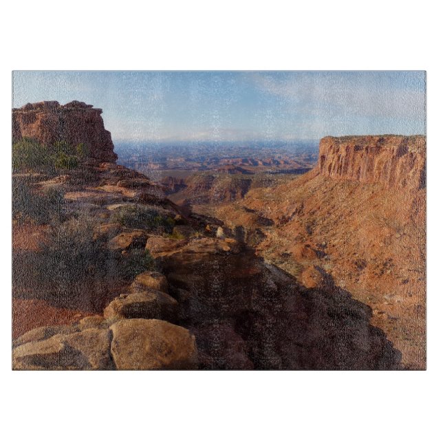 Grand View Point im Canyonlands National Park Schneidebrett (Vorderseite)