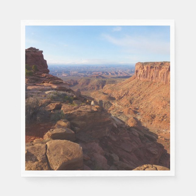 Grand View Point im Canyonlands National Park Serviette (Vorderseite)