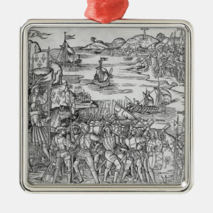 Grand Voyage de Hierusalem' Silbernes Ornament